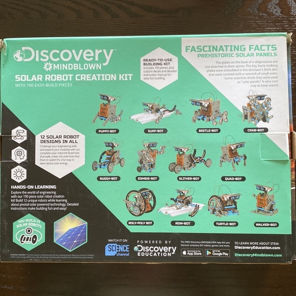 Discovery‎ - Mindblown - Solar Robot Creation Kit - NIB - Picture 2 of 5